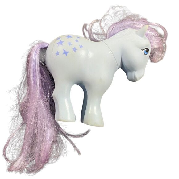 VTG Hasbro G1 My Little Pony Lot Of 2 Blue Belle & Baby Glory MLP Pastel Hair - Picture 6 of 14